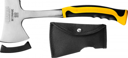 Топорик Stayer "Profi" 2065-06 ″STRIKE″ цел/мет с обрезиненной рукояткой, в чехле