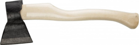 Топор кованый Иж 2072-06 с округлым лезвием и деревянной рукояткой, 0.6кг