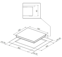 IK_60_0_KEL Индукционная варочная панель Graude IK 60.0 KEL