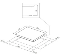Индукционная варочная панель Graude IK 60.1 F