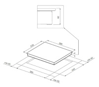 Индукционная варочная панель Graude IK 60.1 WF