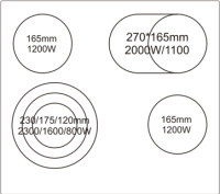 Электрическая варочная панель Weissgauff HV 643 BS