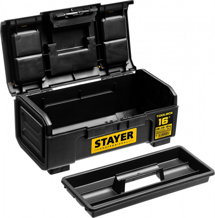 Ящик для инструмента "Toolbox-16" пластиковый, Stayer Professional 38167-16