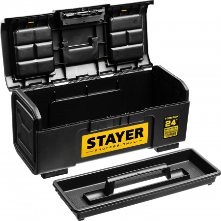 Ящик для инструмента "Toolbox-24" пластиковый, Stayer Professional 38167-24