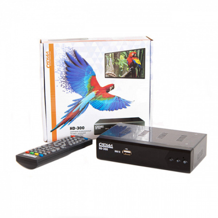 Ресивер цифровой Сигнал DVB-T2 HD HD-300