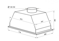 URANIA_74_nerzhaveyka Вытяжка Maunfeld Urania 74 нержавейка