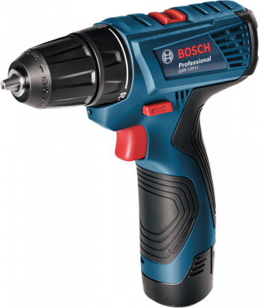Дрель аккумуляторная Bosch GSR 120-LI Li-ion