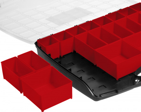 Органайзер Зубр 38034-20 "ВОЛГА-20" со съемными лотками