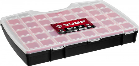 Органайзер Зубр 38034-20 "ВОЛГА-20" со съемными лотками