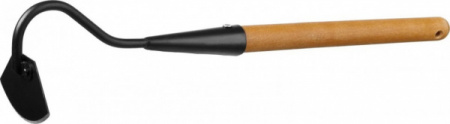 Мотыжка радиусная Grinda "PROLine" 421520  с тулейкой, с деревянной ручкой