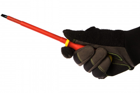 Отвертка Stayer 25141-05-12_z01 "PROFI" "ELECTRO" до 1000В,SL 5,5 х 125мм