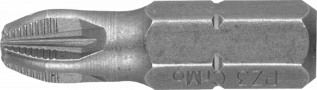 Биты Зубр "МАСТЕР" кованые, PZ3, 25 мм, 2 шт, 26003-3-25-2