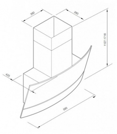 Вытяжка Graude DH 60.3 GE
