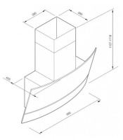 Вытяжка Graude DH 60.3 WE