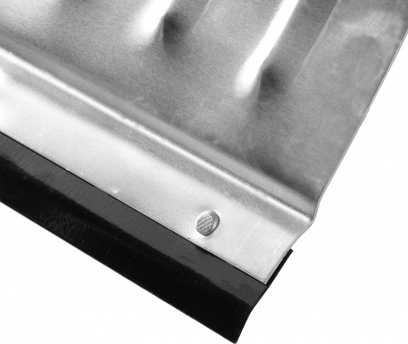 Лопата снеговая алюминиевая с деревянным черенком, 430мм, Сибин 421857