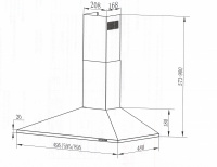 Кухонная вытяжка Maunfeld CORK 60 белый