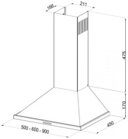 KHC-6750-RB Кухонная вытяжка Korting KHC 6750 RB