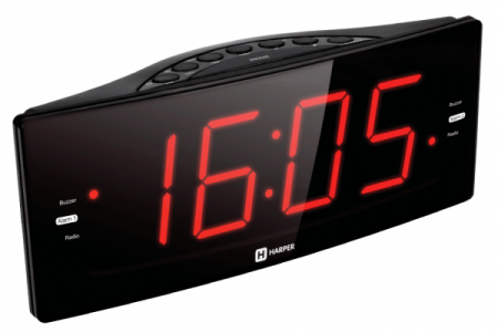 Радиобудильник Harper HCLK-2042 red led