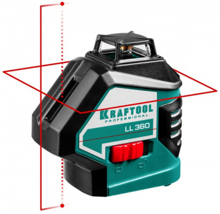 Нивелир лазерный Kraftool "LL360", IP54, 34645