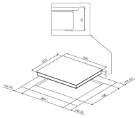 Индукционная варочная панель Graude IK 60.2 B