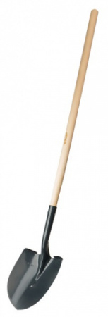 Лопата Зубр 39575 "МАСТЕР" штыковая ЛСГ для земляных работ, деревянный черенок,