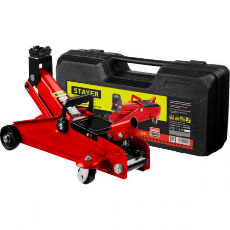 Домкрат Stayer "RED FORCE", 2 т, 125-320 мм, 43152-2-K