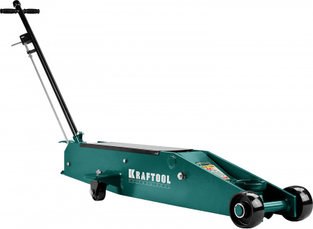 Домкрат Kraftool 43455-10 "Kraft-Lift H" гидравлический, подкатной, удлиненный, 10т, 160-560мм