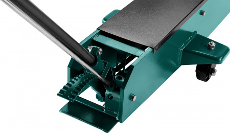 Домкрат Kraftool 43455-10 "Kraft-Lift H" гидравлический, подкатной, удлиненный, 10т, 160-560мм