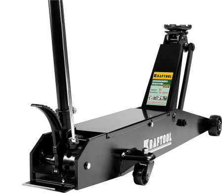 Домкрат Kraftool 43455-5 "Kraft-Lift H" гидравлический, подкатной, удлиненный, 5т, 150-560мм