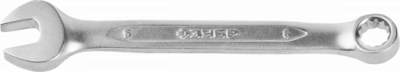 Ключ Зубр "ПРОФИ" гаечный,6 мм,27022-06