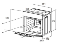 Духовой шкаф Maunfeld EOEFG.566RIB.RT