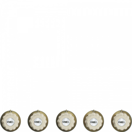 Набор ручек для варочных поверхностей Smeg 5MP700PO