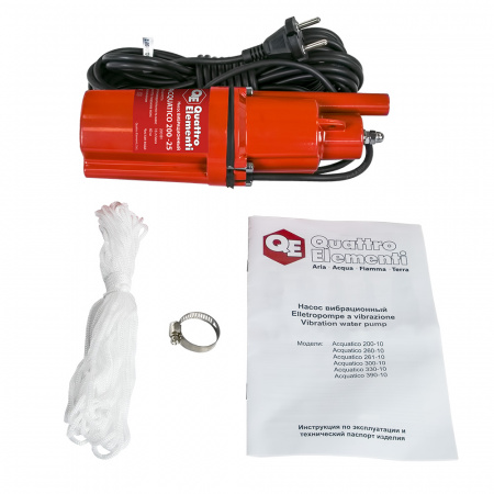 Насос вибрационный Quattro Elementi Acquatico 200-25