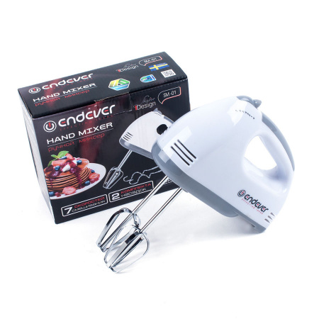 Миксер ручной Endever Skyline SM-01 белый