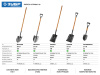 Лопата Зубр "Профи-10" 39363_z02 совковая, деревянный черенок, с рукояткой
