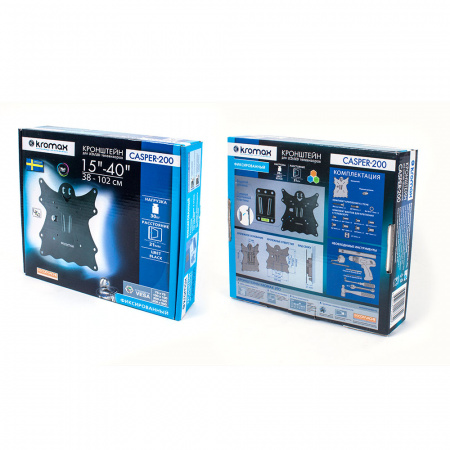 Кронштейн для LED/LCD Kromax CASPER-200 black