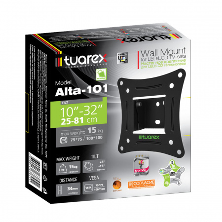 Кронштейн для LED/LCD Tuarex ALTA-101 black