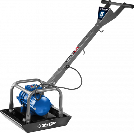 Виброплита электрическая Зубр "ПРОФЕССИОНАЛ", 5 кН, ЗВПЭ-5_Г