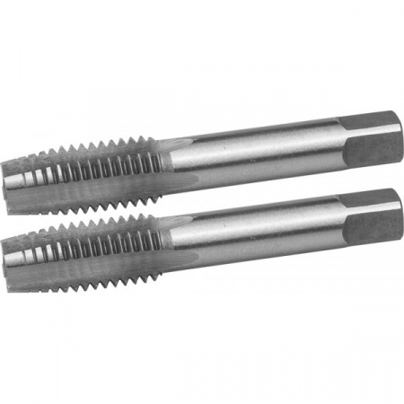 Комплект метчиков Зубр "МАСТЕР", М14 x 1,25, 2 шт, 4-28006-14-1.25-H2