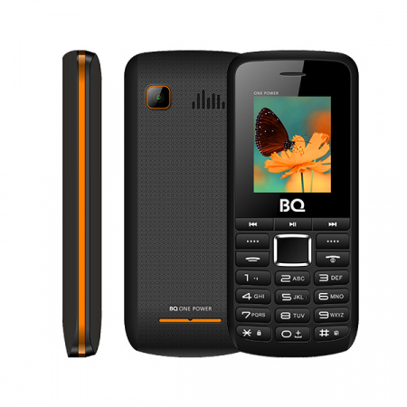 Сотовый телефон BQ 1846 One Power Black+Orange