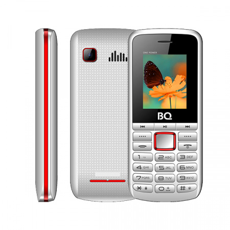 Сотовый телефон BQ 1846 One Power White+Red