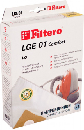 Пылесборники Filtero LGE 01 (4) Comfort