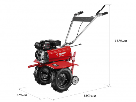 Мотоблок бензиновый Зубр МТБ-400