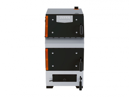 Котел стальной твердотопливный Zota Тополь-ВК 32 кВт с отверстием под ТЭН