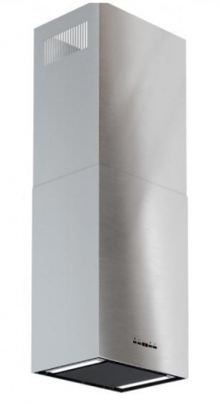 Кухонная вытяжка Konigin Geometry Inox / Black Glass