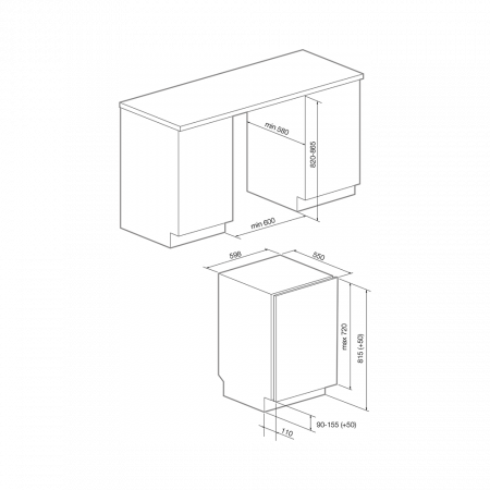 Посудомоечная машина Graude VGE 60.0