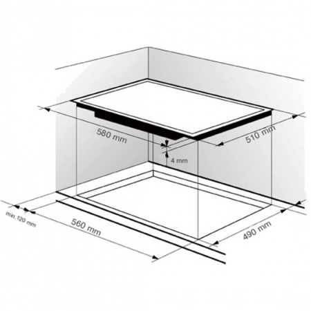 Электрическая варочная панель Zigmund & Shtain CN 37.6 B
