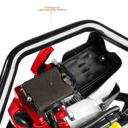 Мотобур (бензобур) для 2 операторов Зубр МБ2-300