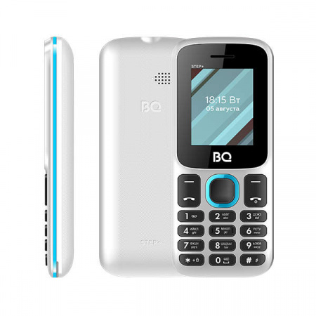 Сотовый телефон BQ 1848 Step+ White+Blue