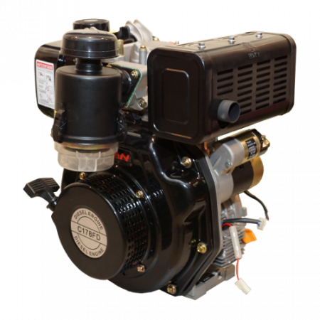 Двигатель Lifan Diesel 178FD D25, 6A